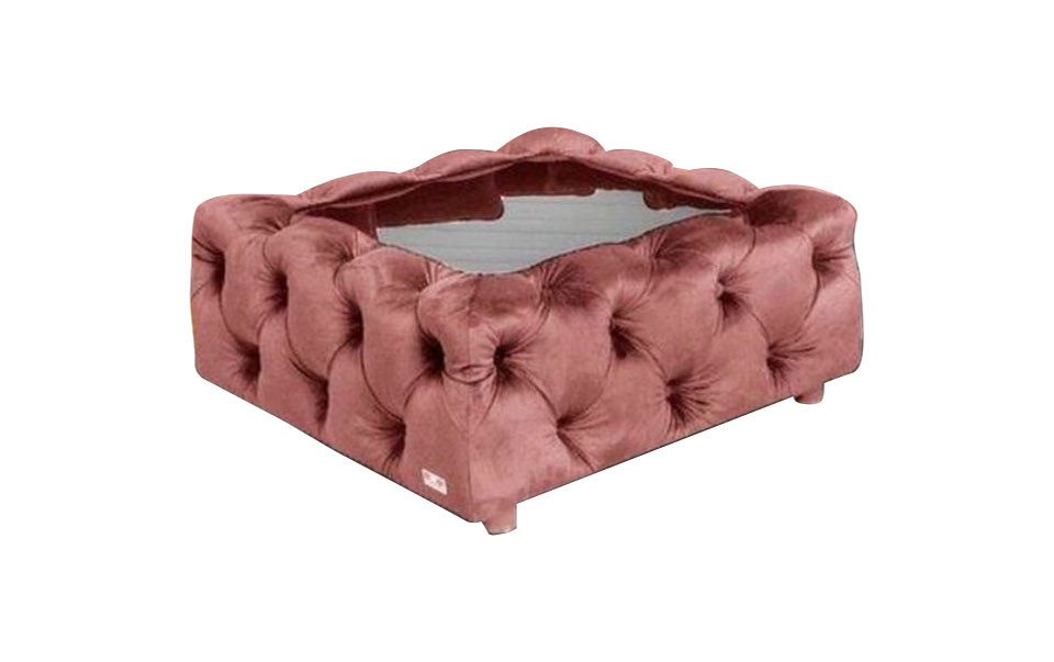 JVmoebel Couchtisch, Couchtisch Beistelltisch Wohnzimmertisch Glastisch Chesterfield von JVmoebel