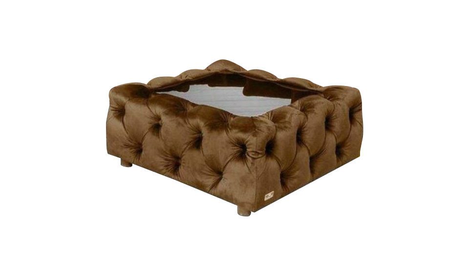 JVmoebel Couchtisch, Couchtisch Beistelltisch Wohnzimmertisch Glastisch Chesterfield von JVmoebel