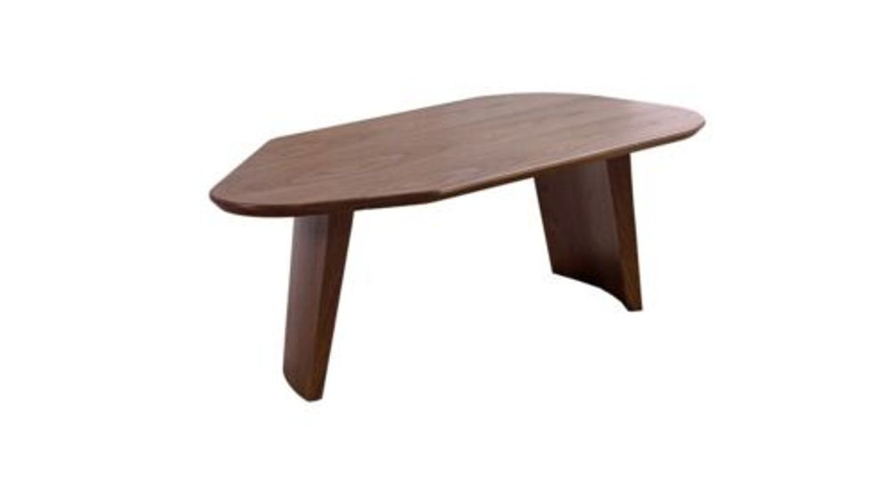 JVmoebel Couchtisch, Designer Couch Tisch Holz Sofa Rund Beistell Tische Metall von JVmoebel