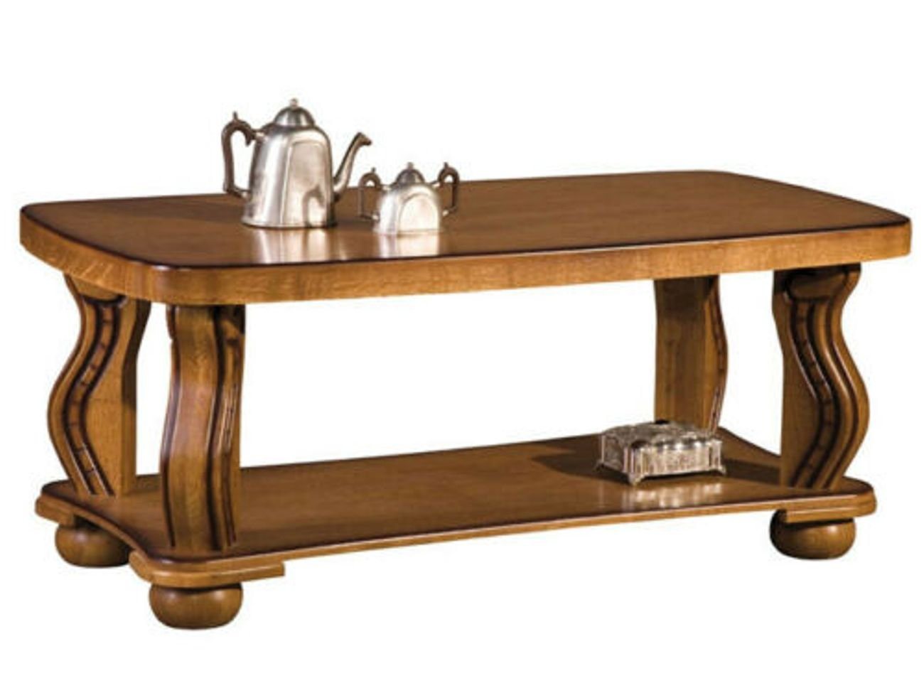 JVmoebel Couchtisch, Handarbeit Echt Holz Couchtisch Sofa Beistell Tische Klassisch Wohnzimmer Tisch von JVmoebel