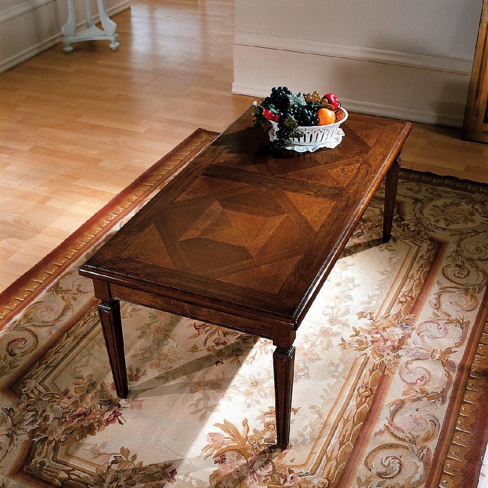 JVmoebel Couchtisch Brauner Holz-Beistelltisch – Eleganter Wohnzimmertisch für Ihr Zuhause, Made in Europa von JVmoebel