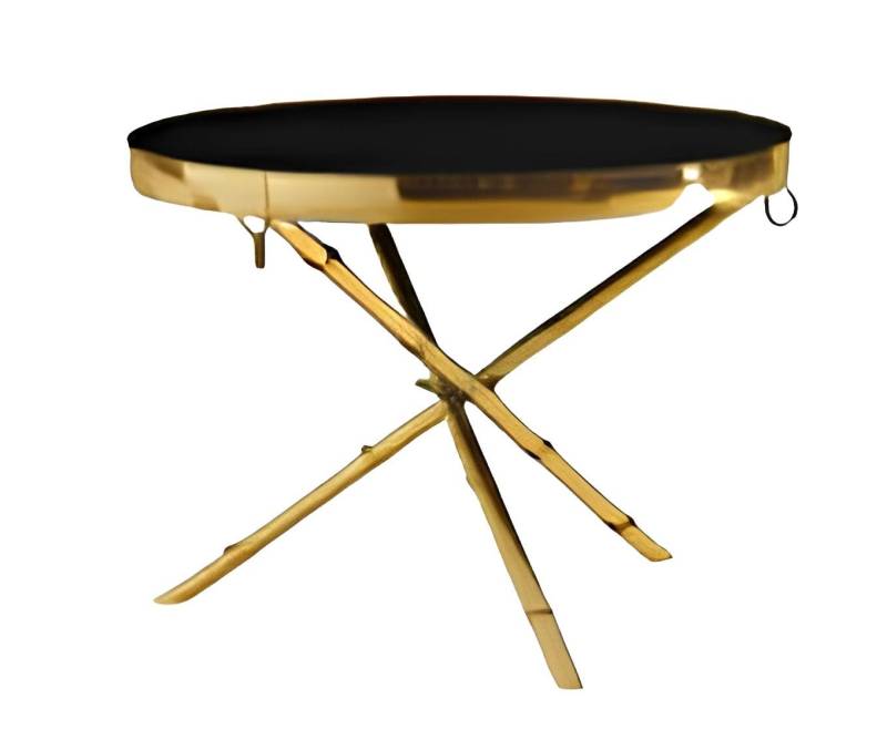 JVmoebel Couchtisch Couch Tisch Holz Sofa Rund Beistell Tische Metall Italienische Möbel (Couchtisch), Made in Europa von JVmoebel