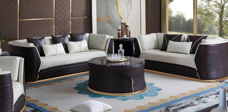 JVmoebel Couchtisch Couch Tisch Kaffee Beistell Design Modern Rund Wohnzimmer Runde Tische (Couchtisch), Made in Europa von JVmoebel