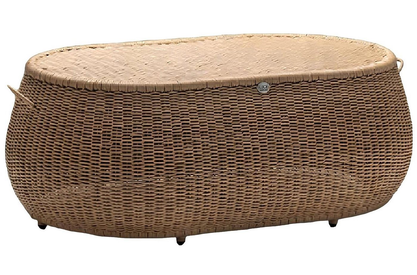 JVmoebel Gartentisch Couchtisch Braun Beistelltisch Tische Design Luxus Gartenmöbel Möbel (1-St., Couchtisch), Made in Europa von JVmoebel