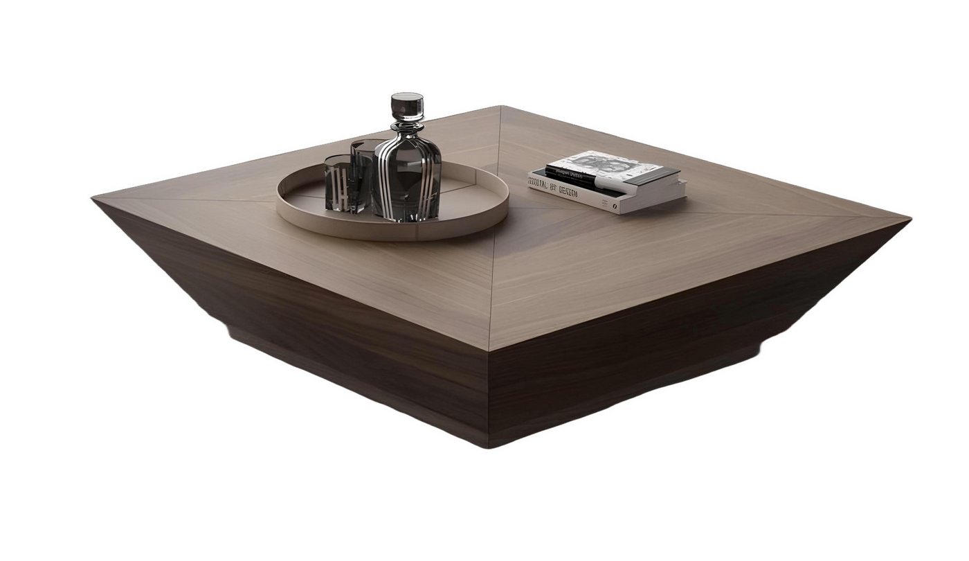 JVmoebel Couchtisch Couchtische Rechteckiger Luxus Designer Tische Walnuss Natur (Couchtisch), Made in Europa von JVmoebel