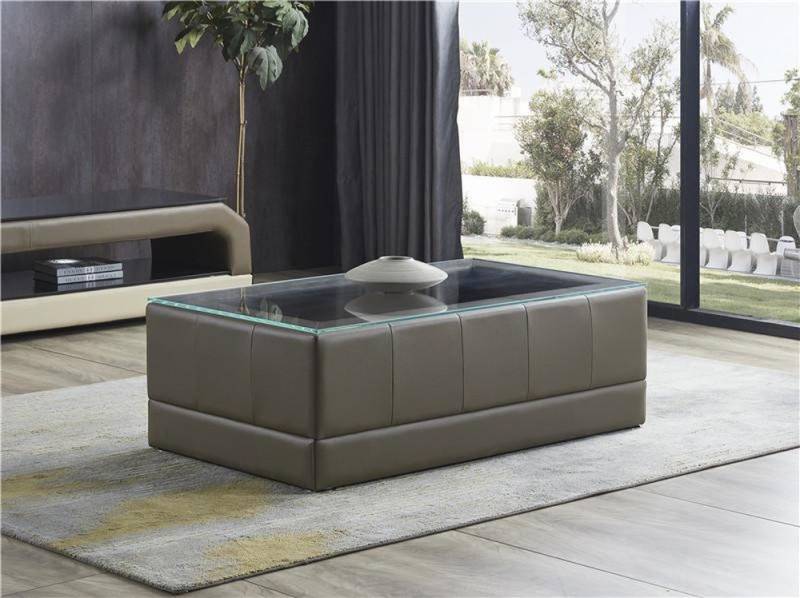JVmoebel Couchtisch Eleganter Wohnzimmertisch aus Glas – Beistelltisch für Sofa, Made in Europa von JVmoebel