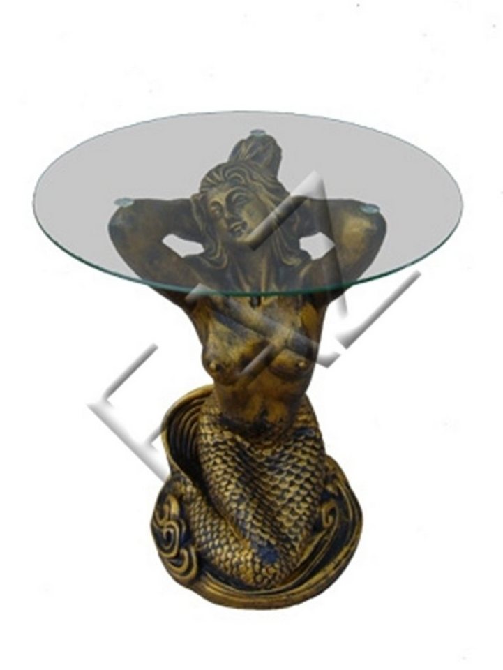 JVmoebel Couchtisch Glastisch Tische Tisch Statue Figur Tisch Sofa Wohnzimmer von JVmoebel