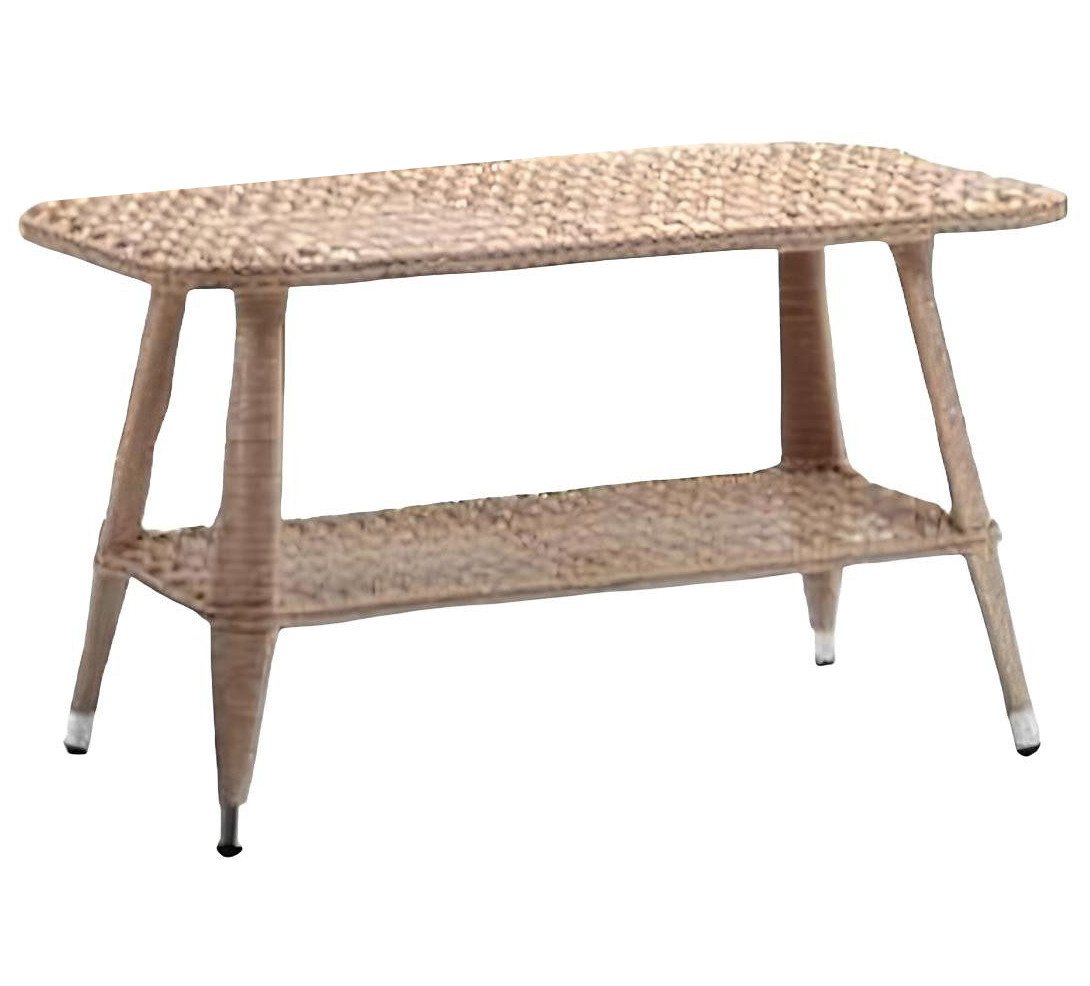 JVmoebel Gartentisch Hochwertig Luxus Couchtisch Designer Couchtisch Beige Wohnzimmer Möbel (Couchtisch), Made in Europa von JVmoebel