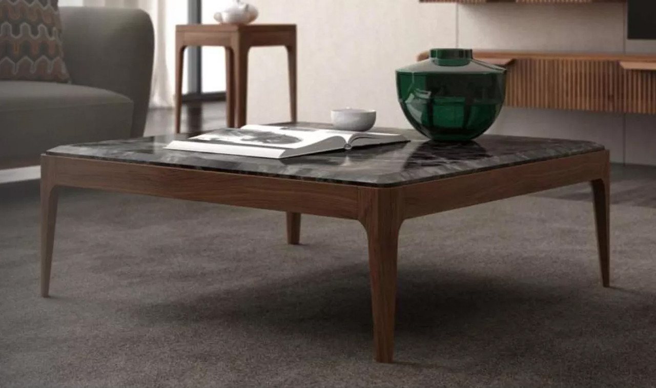 JVmoebel Couchtisch Loungetisch Toros Schwarzer Marmor Couchtisch Kaffeetischen Moderner (Couchtisch), Made in Europa von JVmoebel