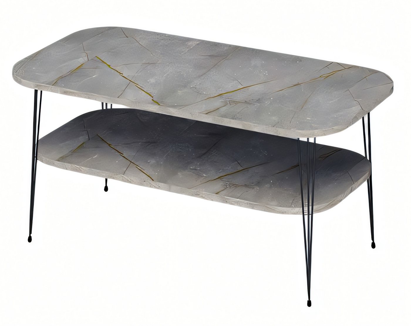 JVmoebel Couchtisch Moderner grauer Couchtisch aus Holz mit stilvollem Design, Made in Europe von JVmoebel