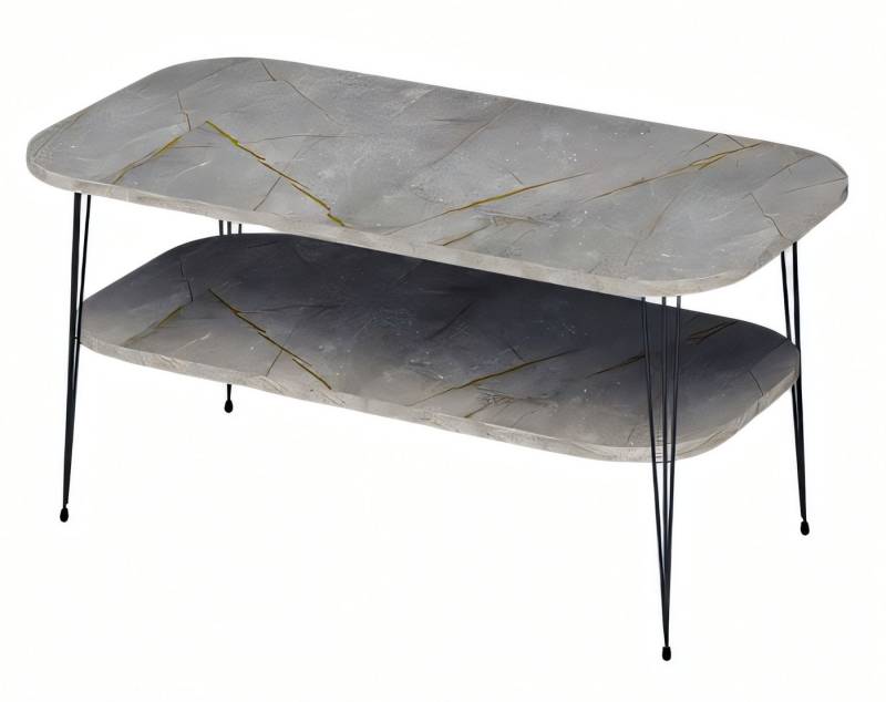 JVmoebel Couchtisch Moderner grauer Couchtisch aus Holz mit stilvollem Design, Made in Europe von JVmoebel