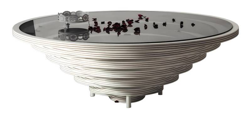 JVmoebel Couchtisch Rund Couchtisch Wohnzimmertisch Tisch Salontisch Kaffeetisch (1-St., Couchtisch), Made in Europa von JVmoebel