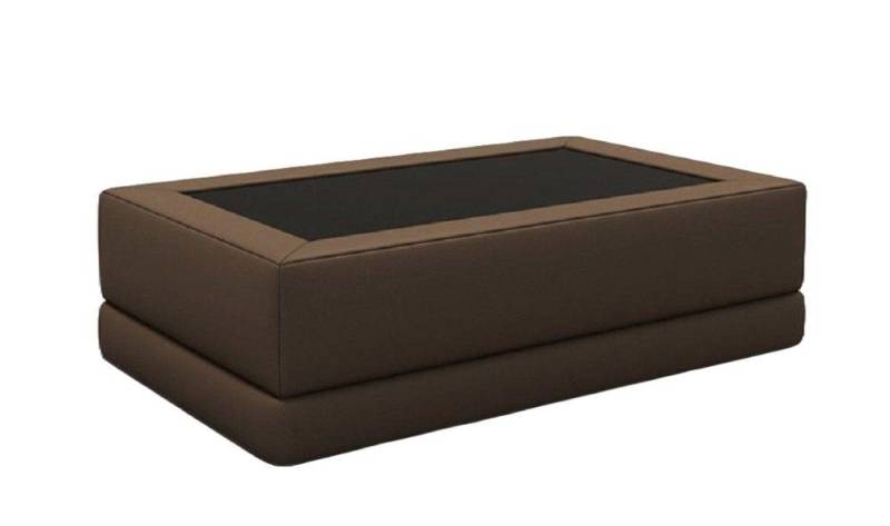 JVmoebel Couchtisch Sofatisch Glas Design Kaffee Tisch Leder Couch Beistell Sofa Tische, Made in Europa von JVmoebel