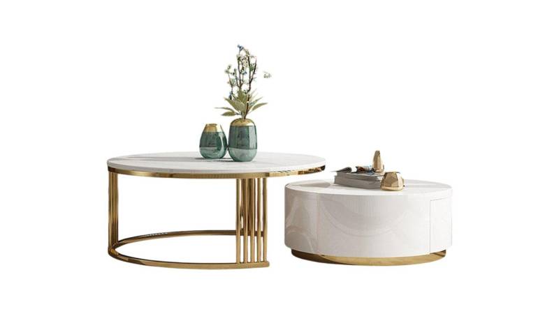 JVmoebel Couchtisch Tisch Abstrakter Design Luxus Wohnzimmer Couchtische Beistelltisch, Made in Europa von JVmoebel