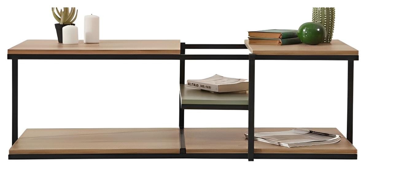 JVmoebel Couchtisch Wohnzimmertisch rund, stabil und freistehend 120x55cm, Made in Europe von JVmoebel