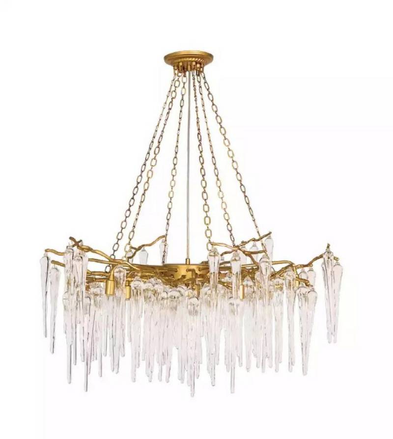 JVmoebel Deckenleuchte Deckenlampe Wohnzimmer Deckenleuchte Kristallleuchte Lampe Leuchte, Made in Europa von JVmoebel