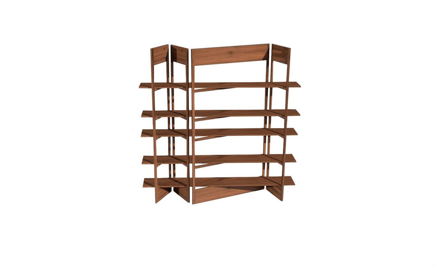 JVmoebel Deko-Wandregal Brauner Regaltrennschrank für Wohn- und Bürozimmer Möbel, Made in Europa JVmoebel Deko-Wandregal Brauner Regaltrennschrank für Wohn- und Bürozimmer Möbel, Made in Europa von JVmoebel