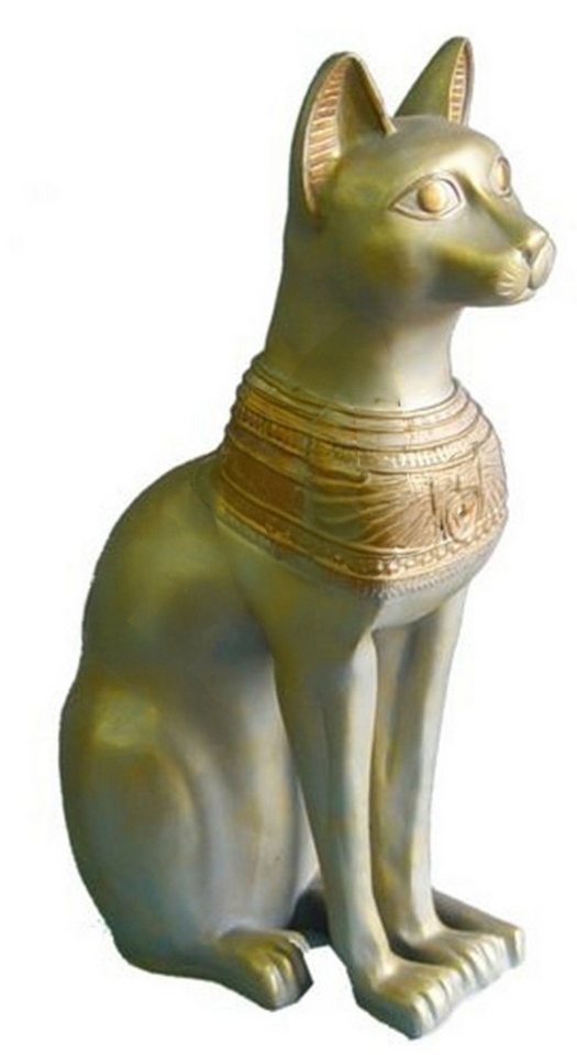 JVmoebel Dekofigur Design Ägyptische Katze Figur Statue Skulptur Figuren Skulpturen, Made in Europa JVmoebel Dekofigur Design Ägyptische Katze Figur Statue Skulptur Figuren Skulpturen, Made in Europa von JVmoebel