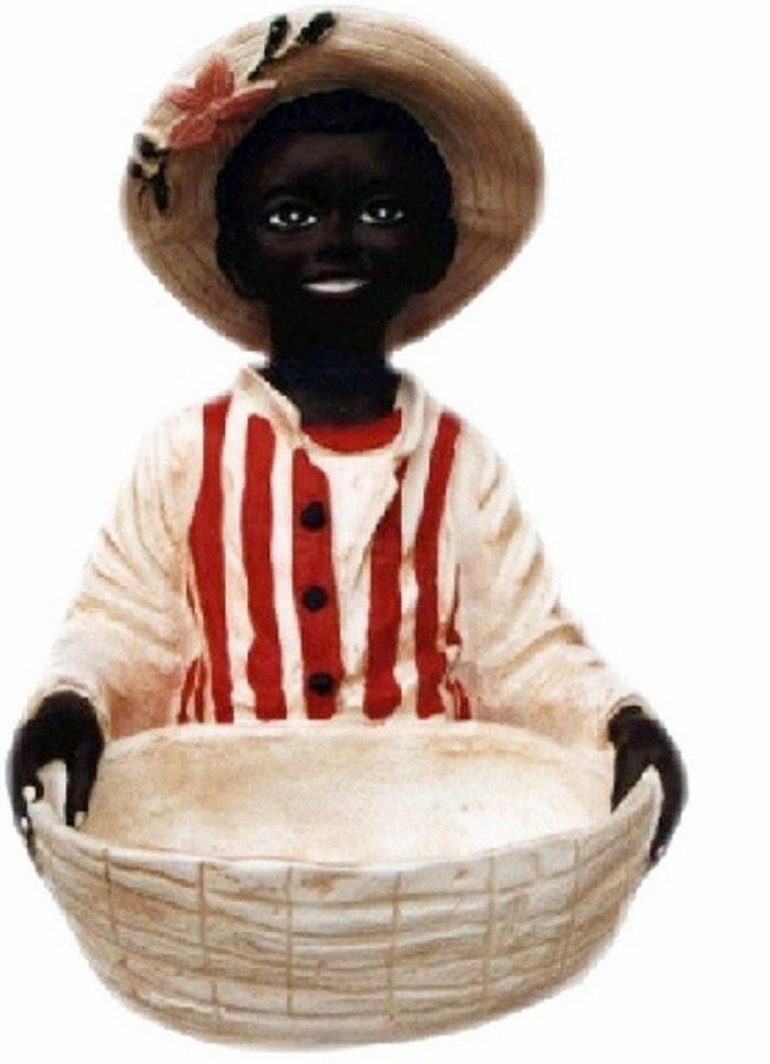 JVmoebel Dekoobjekt Design Junge mit Korb Figur Statue Skulptur Figuren Dekoration 7046, Made in Europa von JVmoebel