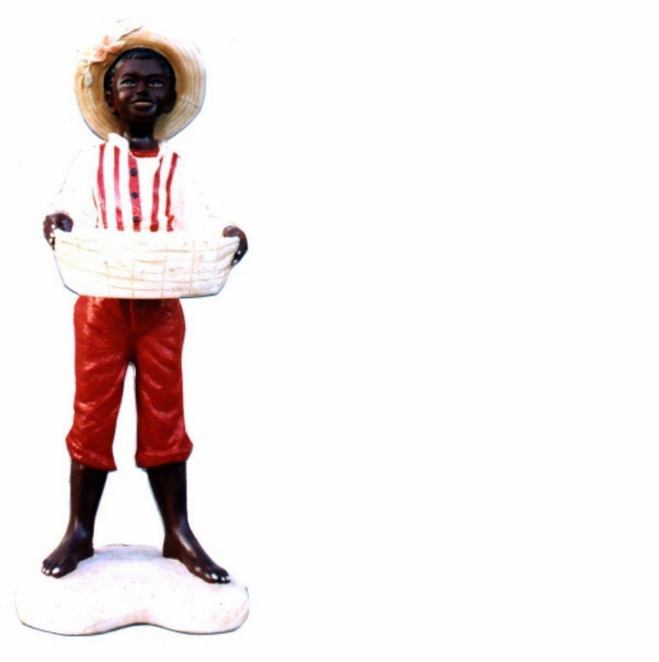 JVmoebel Dekoobjekt Design Junge mit Korb Figur Statue Skulpturen Deko für Zuhause, Made in Europa JVmoebel Dekoobjekt Design Junge mit Korb Figur Statue Skulpturen Deko für Zuhause, Made in Europa von JVmoebel