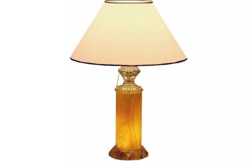 JVmoebel Nachttischlampe XXL Tischlampe Leuchte Leuchten Lampen Designer Konsolen Tisch, Made in Europa von JVmoebel