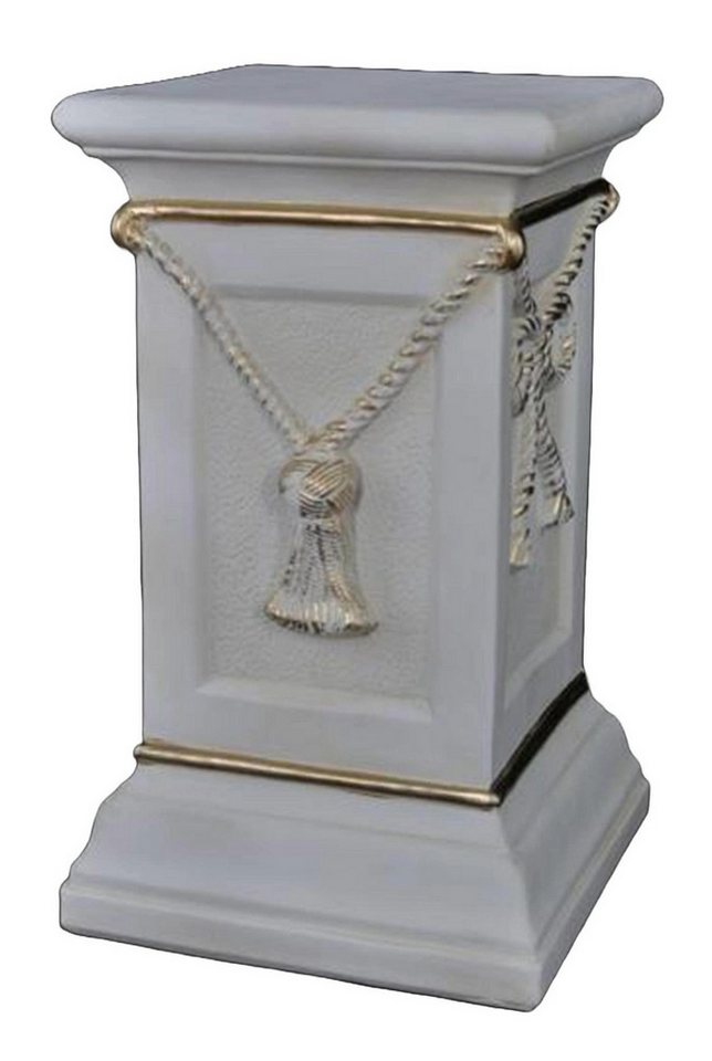 JVmoebel Dekosäule Eleganter Blumenständer im Stil XVII – Skulptur Figuren Dekosäule (Dekosäule), Made in Europa von JVmoebel