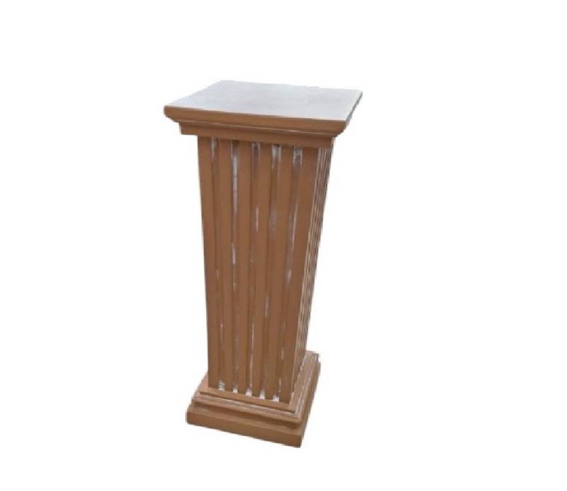 JVmoebel Dekosäule Säule Steh Antik Skulptur Leisten Dekorative Leuchten Figur Sofort (1 St., Säule), Made in Europa von JVmoebel