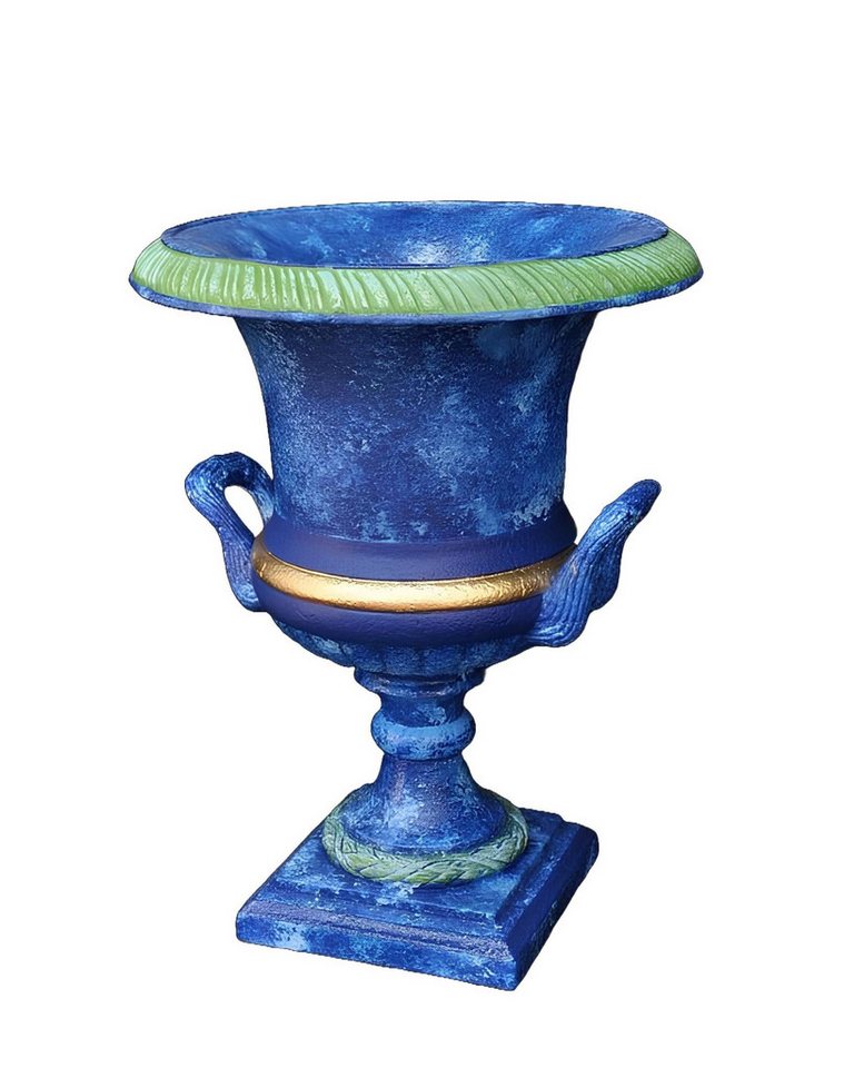 JVmoebel Dekovase Design Blumen Topf Dekorative XXL Vase Handarbeit Kelch Kunstpflanzen, Made in Europa von JVmoebel