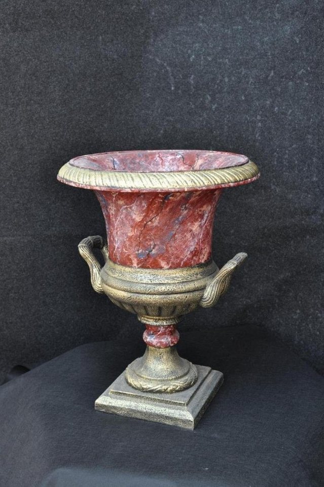 JVmoebel Dekovase Design Blumen Topf XXL Vase Vasen Handarbeit Deko Kelch Pokal, Made in Europa von JVmoebel