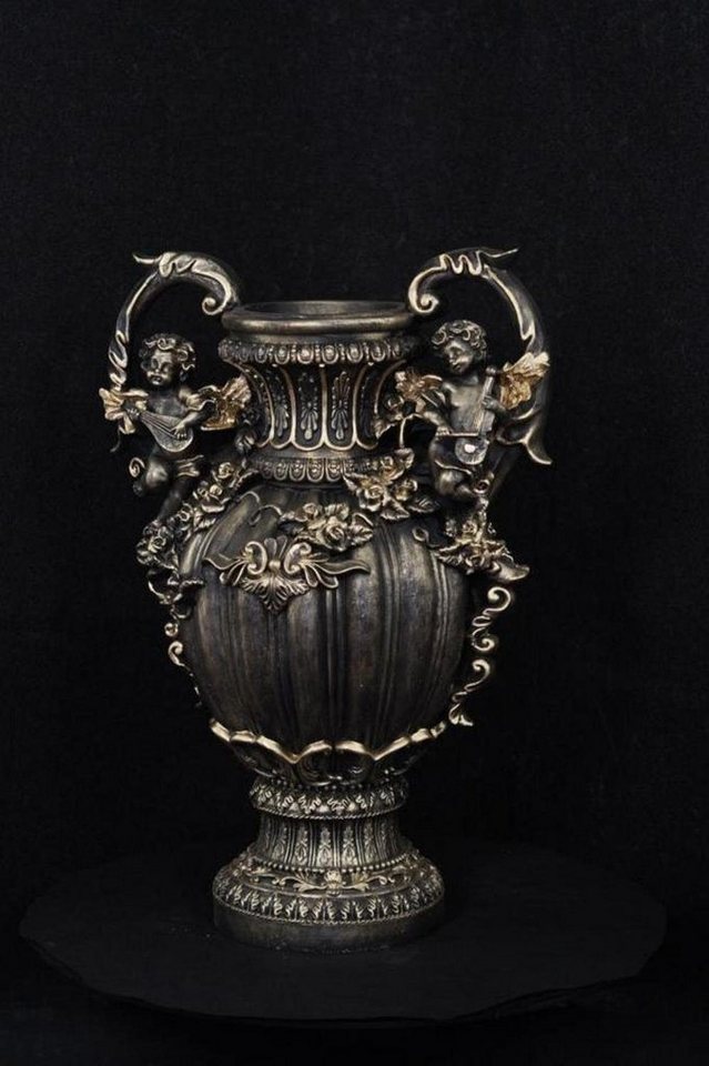 JVmoebel Dekovase Design Blumen Topf XXL Vase Vasen Handarbeit Deko Kelch Pokal 70cm, Made in Europa JVmoebel Dekovase Design Blumen Topf XXL Vase Vasen Handarbeit Deko Kelch Pokal 70cm, Made in Europa von JVmoebel