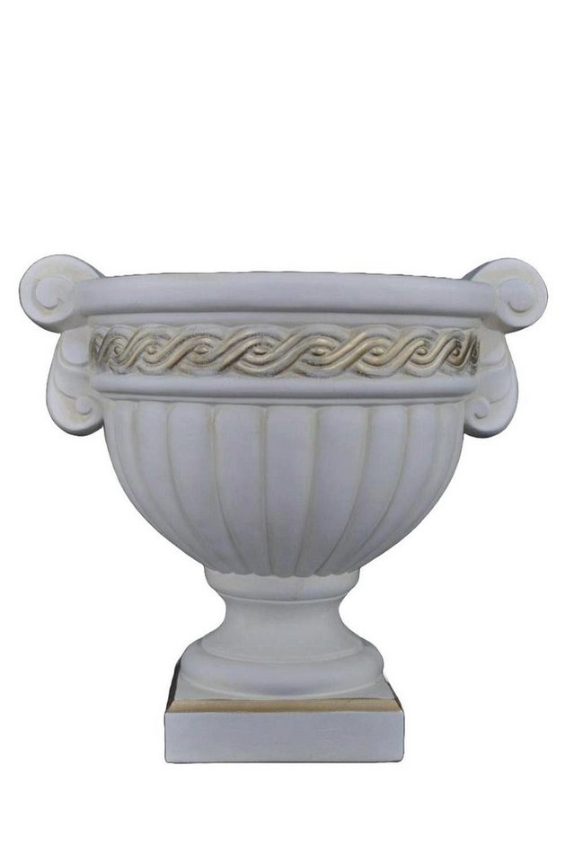 JVmoebel Dekovase Design XXL Obst Schale Vase Ellipse Vasen Antik Schalen Deko 834 46cm, Made in Europa von JVmoebel