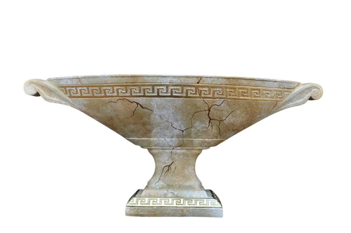 JVmoebel Dekovase Design XXL Obst Schale Vase Ellipse Vasen Antik Schalen Deko 849, Made in Europa JVmoebel Dekovase Design XXL Obst Schale Vase Ellipse Vasen Antik Schalen Deko 849, Made in Europa von JVmoebel