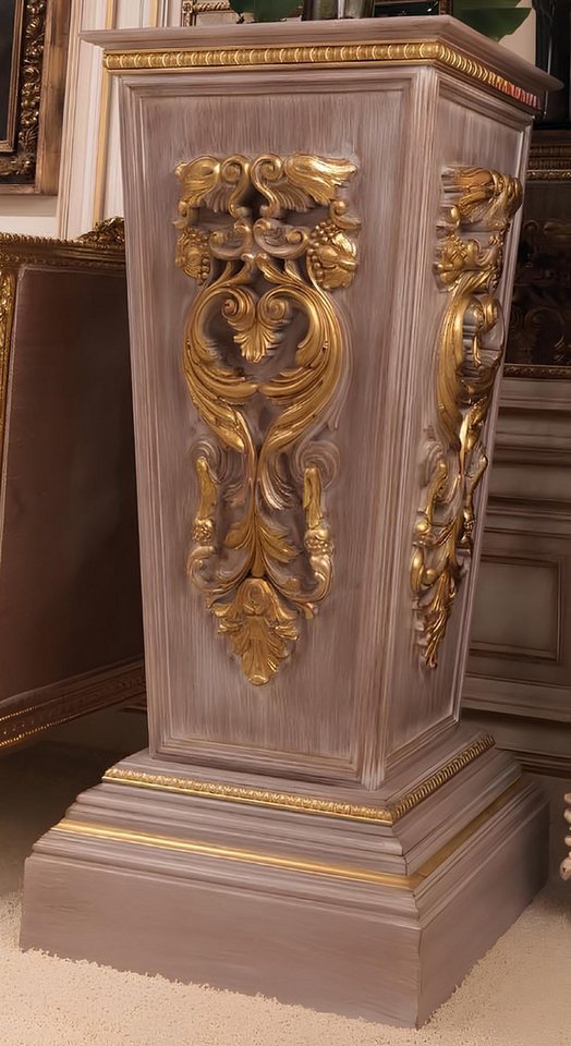 JVmoebel Dekovase Klassische Vase schick aussehende Farbe Braun passt die Terrasse des (Vase), Made in Europa von JVmoebel