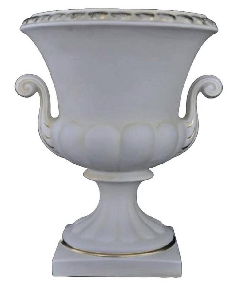 JVmoebel Dekovase XXL Design Blumen Topf Dekoration Vase Handarbeit Deko Kelch Pokal, Made in Europa von JVmoebel
