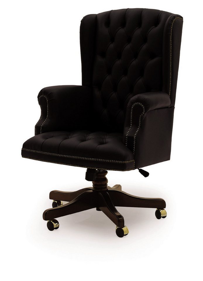 JVmoebel Drehsessel Italienischer Chef-Bürostuhl auf Rollen im klassischen Design, Made in Europa JVmoebel Drehsessel Italienischer Chef-Bürostuhl auf Rollen im klassischen Design, Made in Europa von JVmoebel