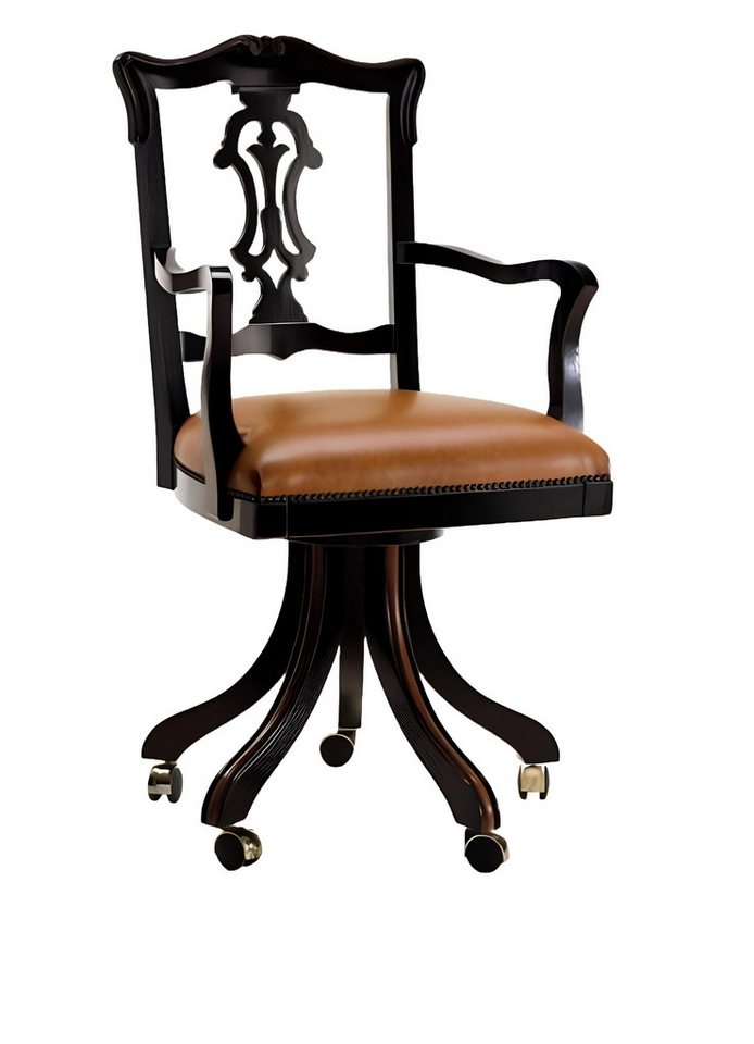 JVmoebel Drehstuhl Möbel Office Chef Drehbarer Büro Sessel Stuhl Polster Stühle, Made in Europa von JVmoebel