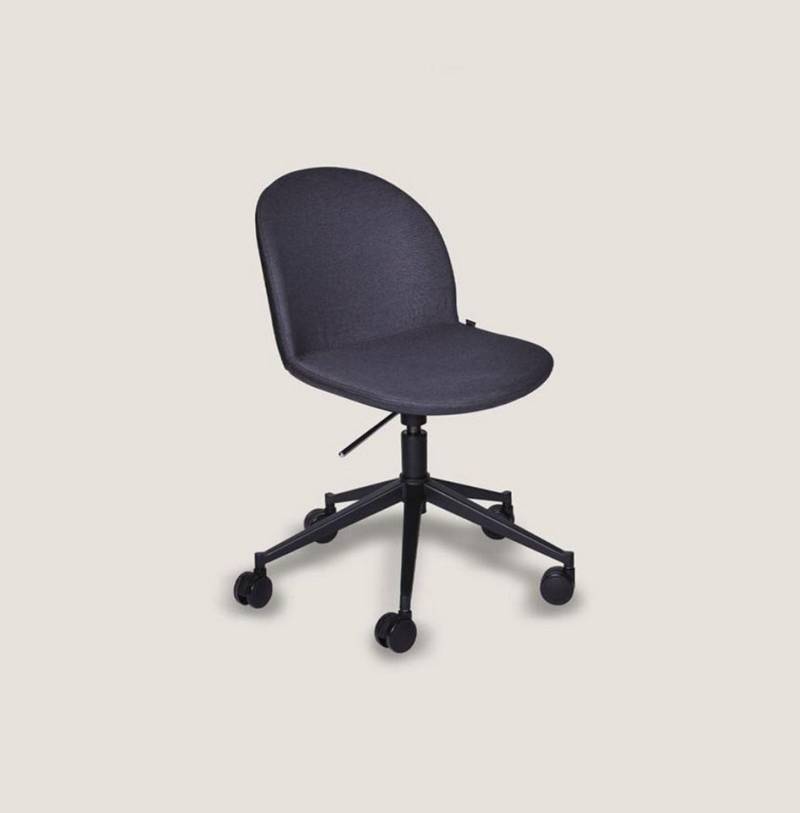 JVmoebel Drehstuhl Moderner schwarzer Drehstuhl für das Arbeitszimmer als Chef-Sessel (1 St), Made in Europa von JVmoebel