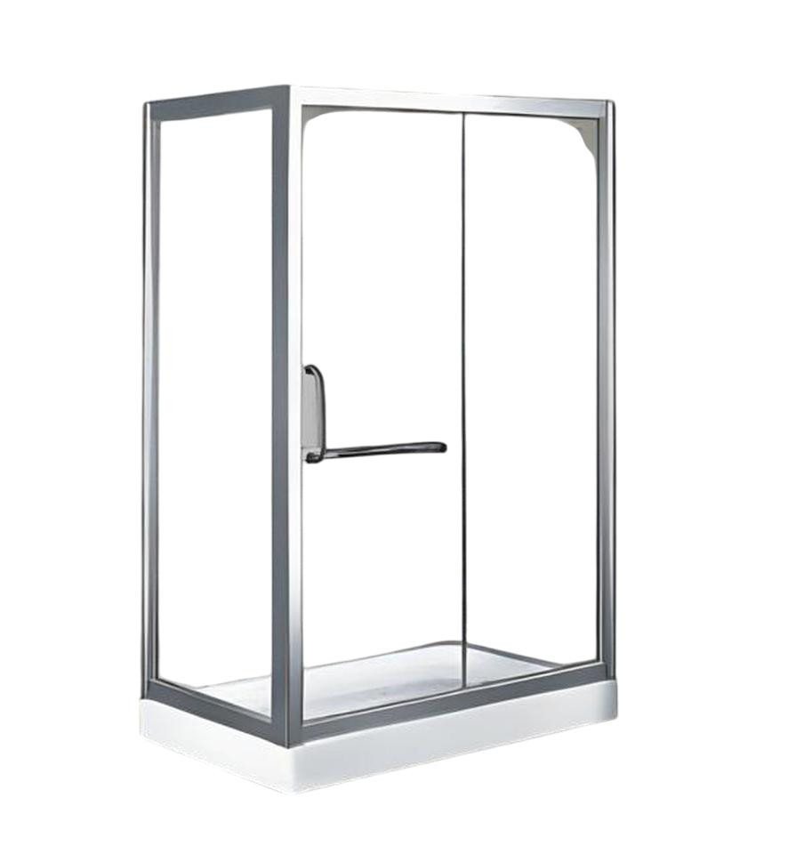 JVmoebel Eckdusche Design-Dusche 130x100 cm mit Schiebetür aus Glas – Komfortdusche, BxT: 100.0x130.0 cm, 1-tlg., Made in Europe JVmoebel Eckdusche Design-Dusche 130x100 cm mit Schiebetür aus Glas – Komfortdusche, BxT: 100.0x130.0 cm, 1-tlg., Made in Europe von JVmoebel