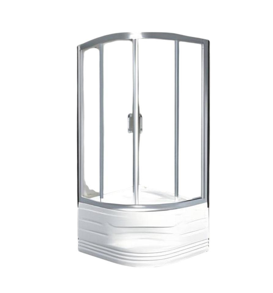 JVmoebel Eckdusche Dusche Eckdusche Duschtür Schiebetür Duschabteil Duschraum 90x90 cm, BxT: 90.0x90.0 cm, 1-tlg., Made in Europe von JVmoebel