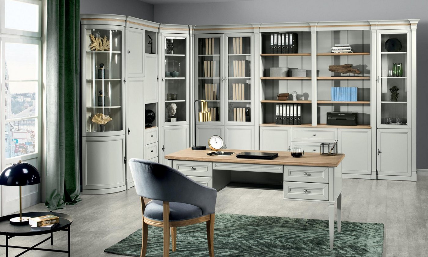 JVmoebel Eckschrank Büro Schrank Wand Eckschrank Holz - Angebot einholen - Andere Größe Made in Europa von JVmoebel