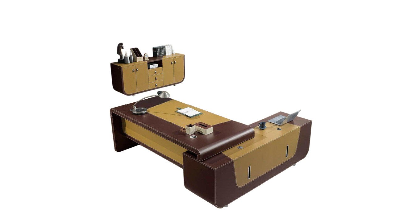 JVmoebel Eckschreibtisch Büromöbel Ecke Schreibtisch Tisch Chef Schreibtisch + Kommode 2tlg., Made in Europa JVmoebel Eckschreibtisch Büromöbel Ecke Schreibtisch Tisch Chef Schreibtisch + Kommode 2tlg., Made in Europa von JVmoebel