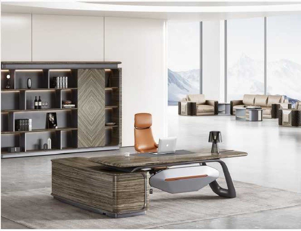 JVmoebel Eckschreibtisch Bürotisch Computertisch - Moderner Schreibtisch für Zuhause (1-St., 1x Eckschreibtisch), Made in Europa von JVmoebel