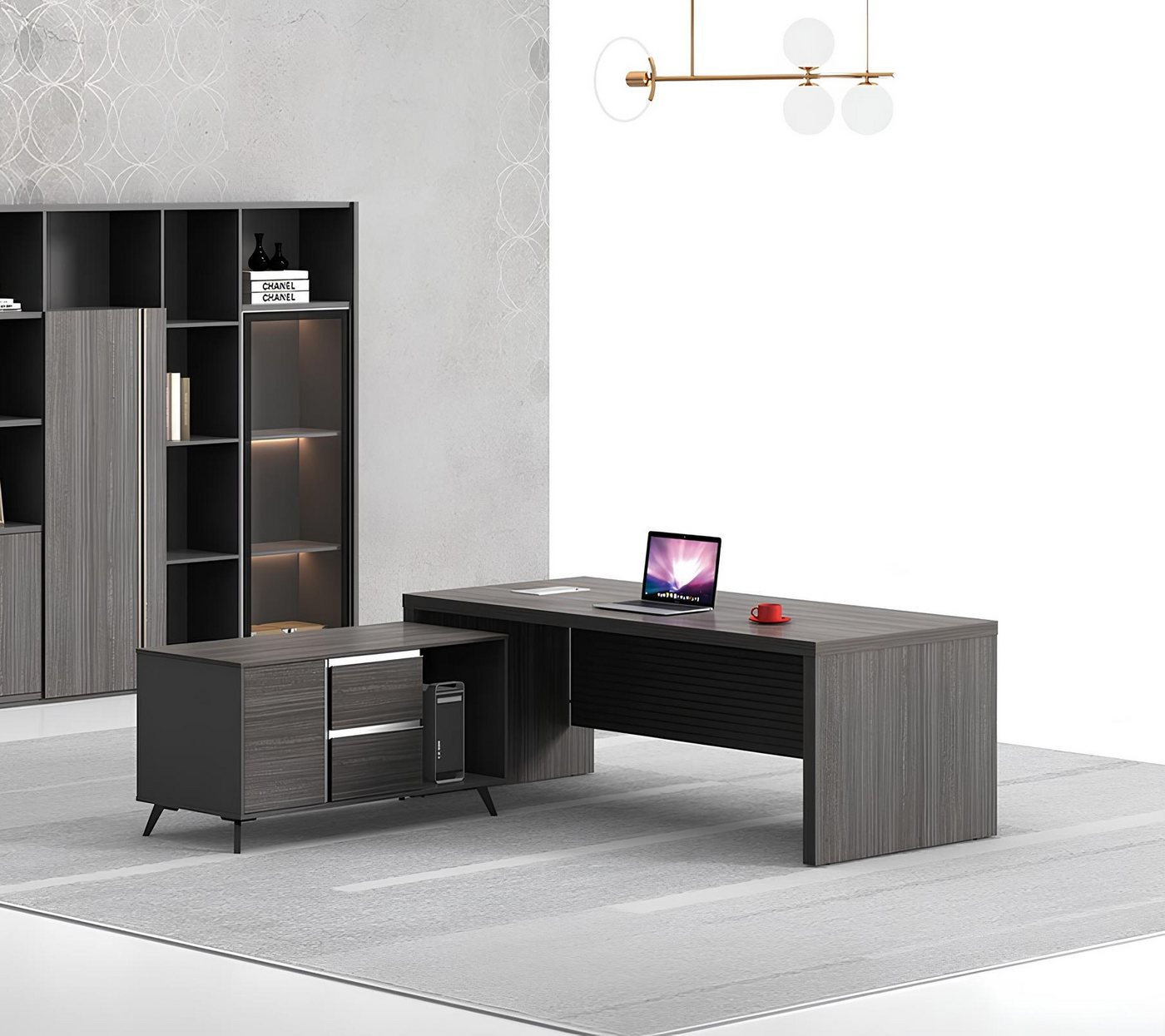 JVmoebel Eckschreibtisch Eckschreibtisch 160x80 cm mit viel Platz zum Arbeiten JVmoebel Eckschreibtisch Eckschreibtisch 160x80 cm mit viel Platz zum Arbeiten von JVmoebel