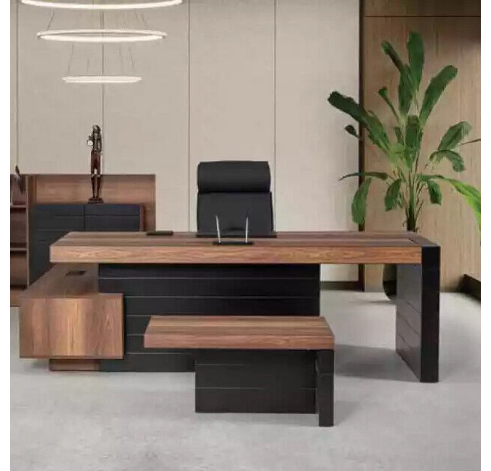 JVmoebel Eckschreibtisch Eckschreibtisch 240cm Tisch Möbel Office Büromöbel Designer, Made In Europe von JVmoebel