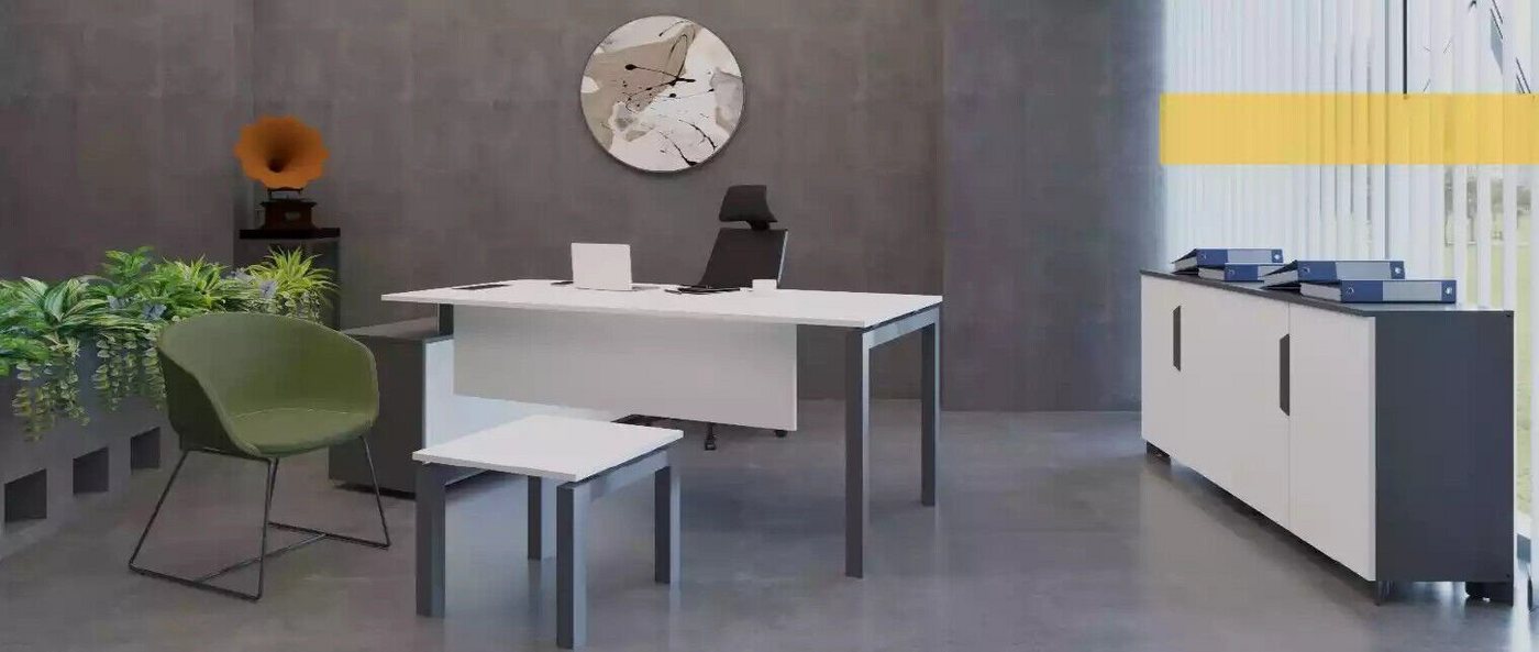 JVmoebel Eckschreibtisch Luxus Moderner Designer Büro Tisch Arbeitsmöbel für Homeoffice (1-St., 1x nur Schreibtisch), Made in Europa von JVmoebel