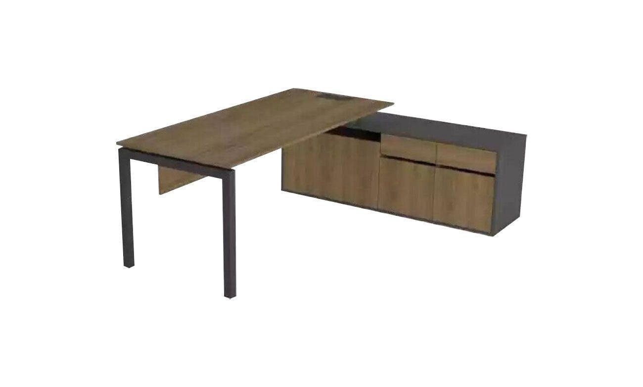 JVmoebel Eckschreibtisch Eckschreibtisch Arbeitsmöbel Büro Tisch Luxus Modern Designer Möbel (1-St., 1x nur Schreibtisch), Made in Europa von JVmoebel