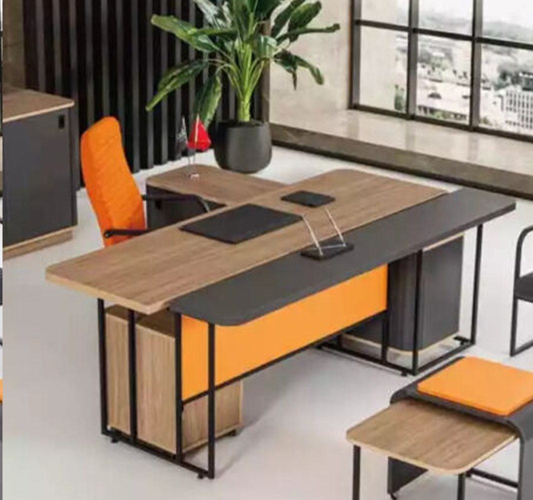 JVmoebel Eckschreibtisch Eckschreibtisch Arbeitzimmer Büro Office Moderne Designer Neu Möbel, Made In Europe von JVmoebel