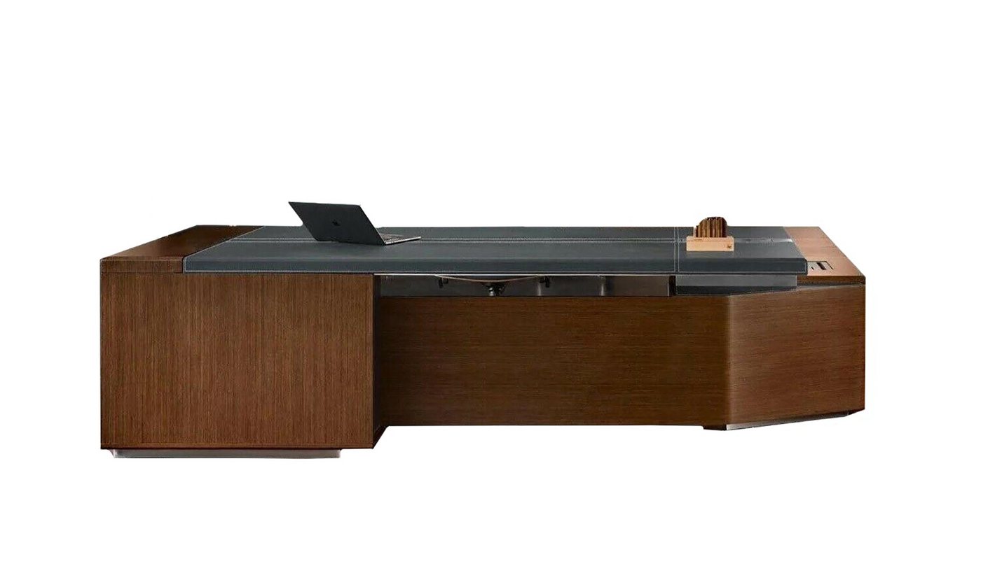 JVmoebel Eckschreibtisch Eckschreibtisch Büro Chef Zimmer Möbel Design Schreibtische Praxis (1-St., Eckschreibtisch), Made in Europa von JVmoebel
