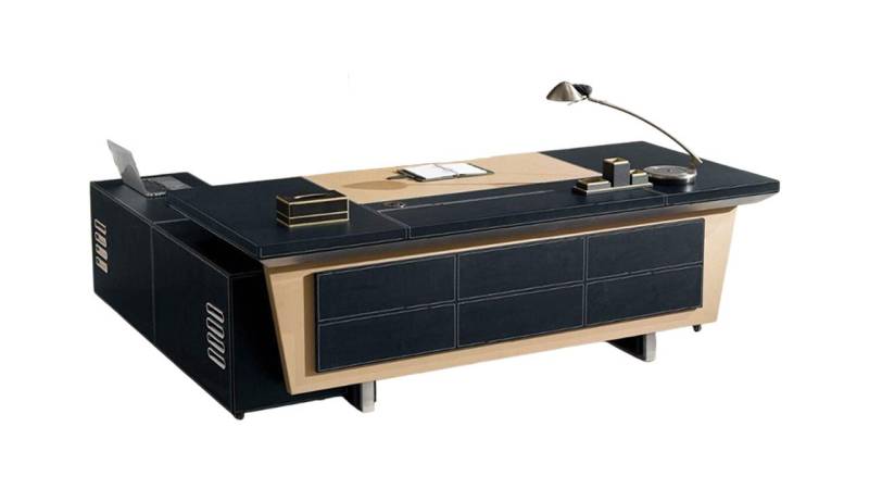 JVmoebel Eckschreibtisch Eckschreibtisch Büro Zimmer Möbel Design Praxis Kanzlei Möbel, Made in Europa von JVmoebel
