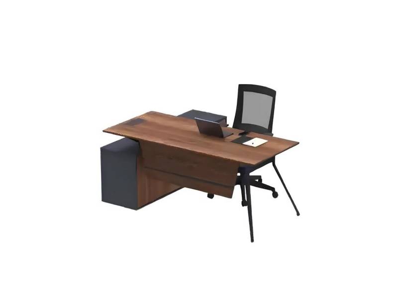 JVmoebel Eckschreibtisch Eckschreibtisch aus Holz für das Arbeitszimmer Möbelstück (1-St., 1x nur Schreibtisch), Made in Europa von JVmoebel